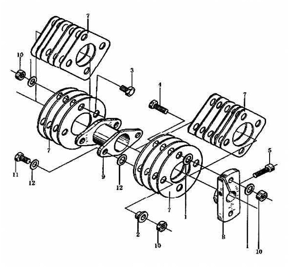 COUPLER, WD615-II, SINOTRUK SPARE PARTS CATALOGS