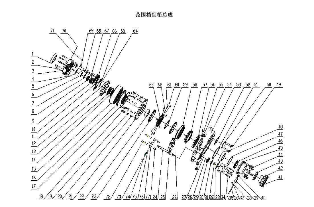 DEPUTY RANGE GEAR BOX, HW19710