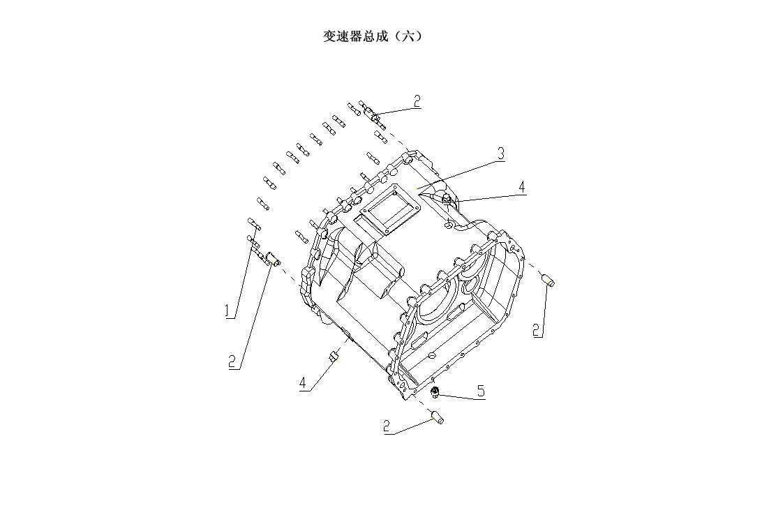 TRANSMISSION ASSY SIX, HW19710