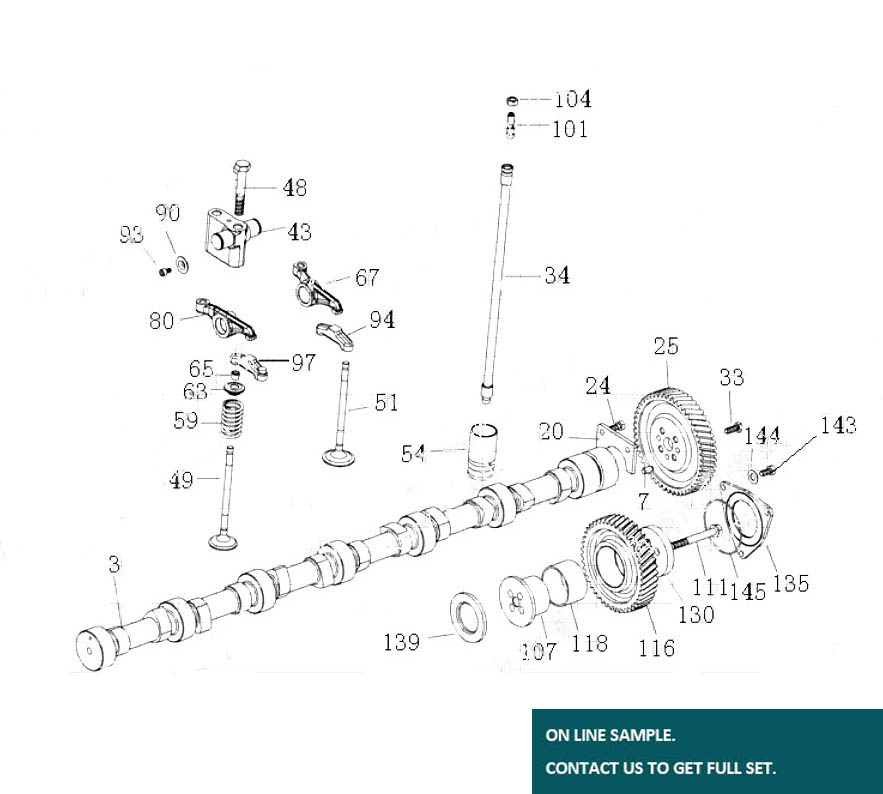 VALVE MECHANISM, HOWO TRUCK PARTS CATALOGS