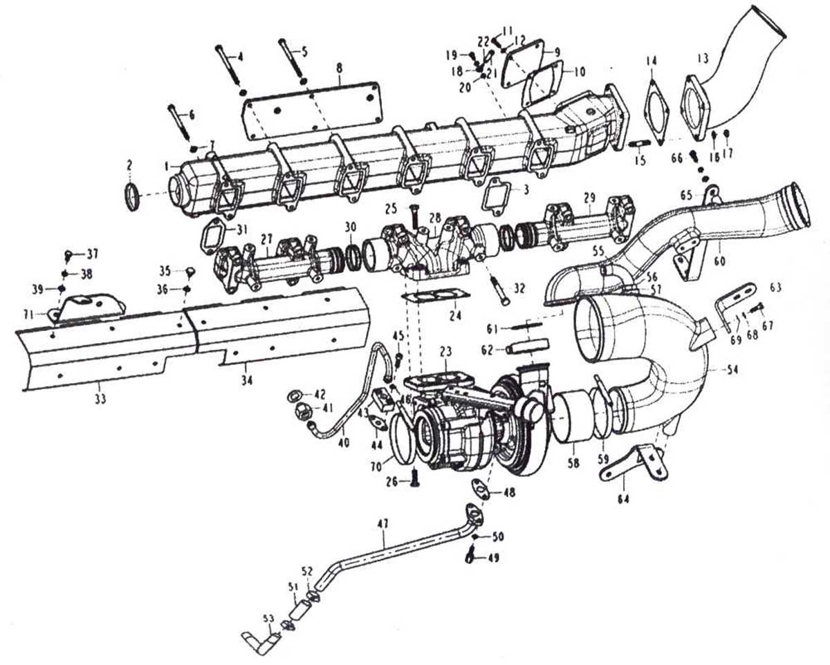 Parts Catalog For A Volvo D12 Truck Engine