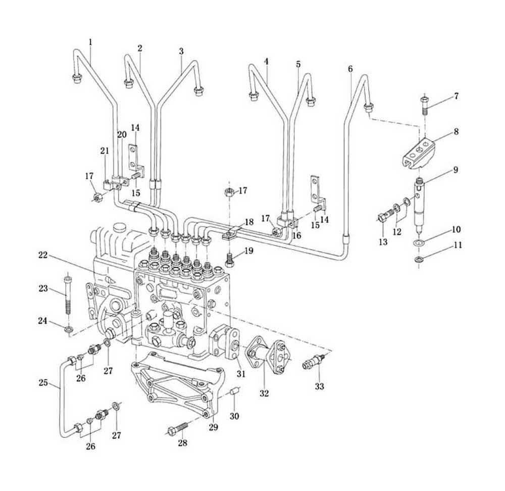 Fuel Pump & High Pressure Pipe, Howo Truck Parts Catalog Pdf