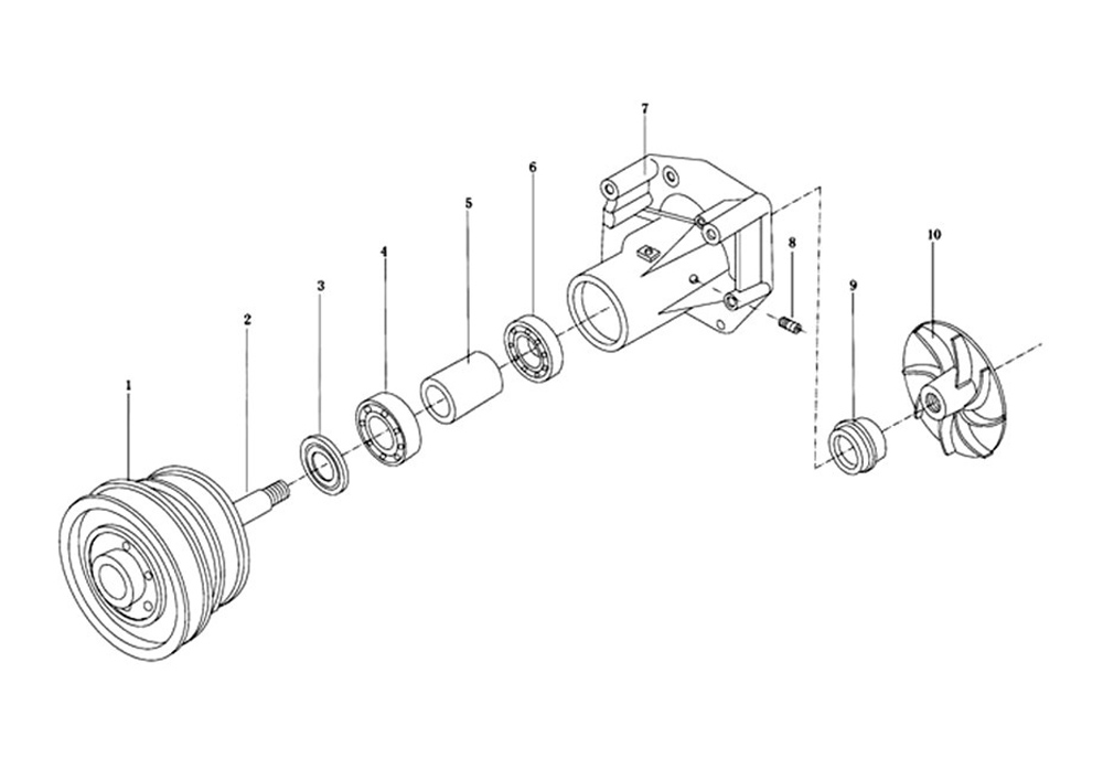 Water Pump, Howo Truck Parts Catalog Pdf