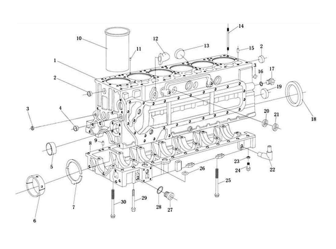 Cylinder Body-One, Howo Truck Parts Catalog Pdf
