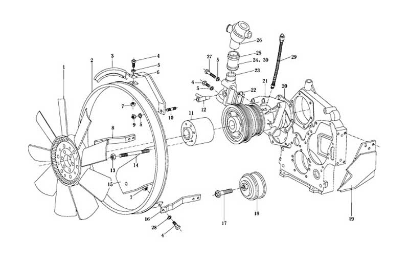 Water Pump & Fan, Sinotruk Spare Parts Pdf