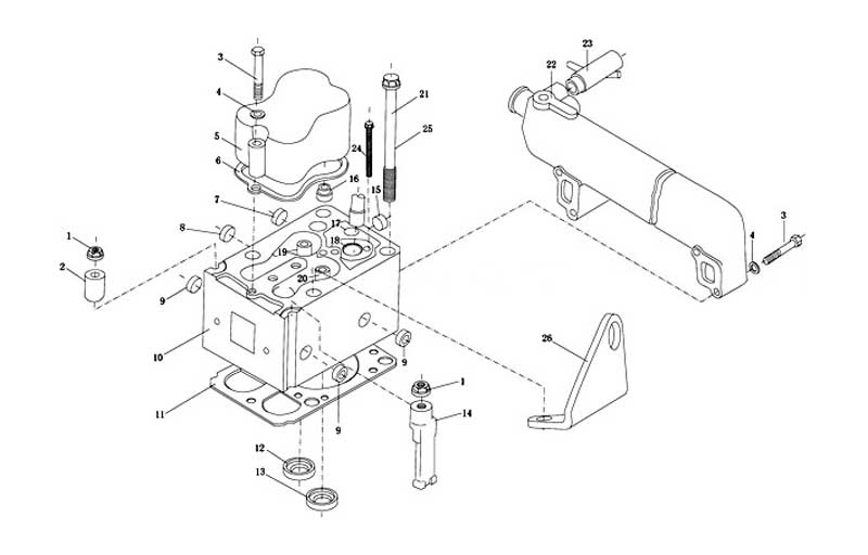 Cylinder Cap, Sinotruk Spare Parts Pdf