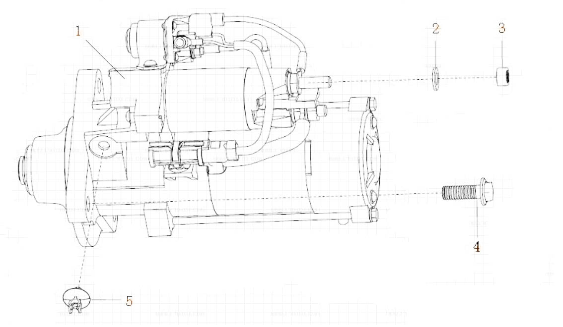 STARTER, SITRAK MC11 ENGINE PARTS CATALOGS