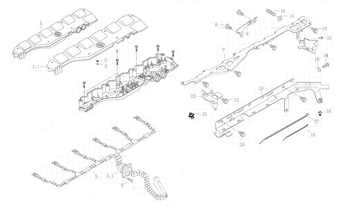 ENGINE SURVAILLANCE & ECU CABLE, MAN MC11 CATALOG