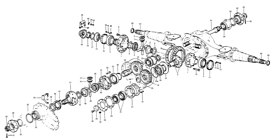 1st Rear Driving Axle Driving Assembly, Howo Parts Catalogs