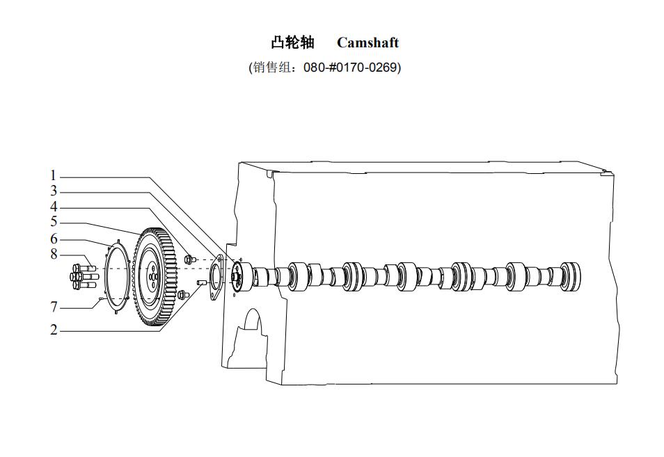 Camshaft, Sitrak Truck Parts Catalogs