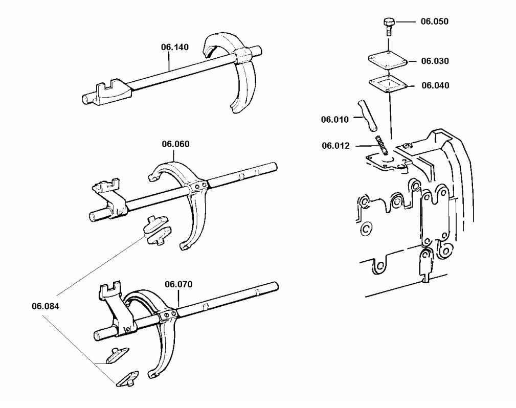 Gear Shift System, Sitrak ZF Gearbox Parts Catalogs