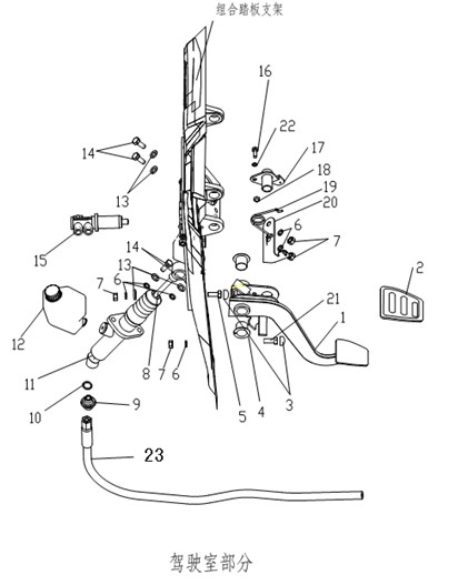 Clutch Control Mechanism, howo clutch