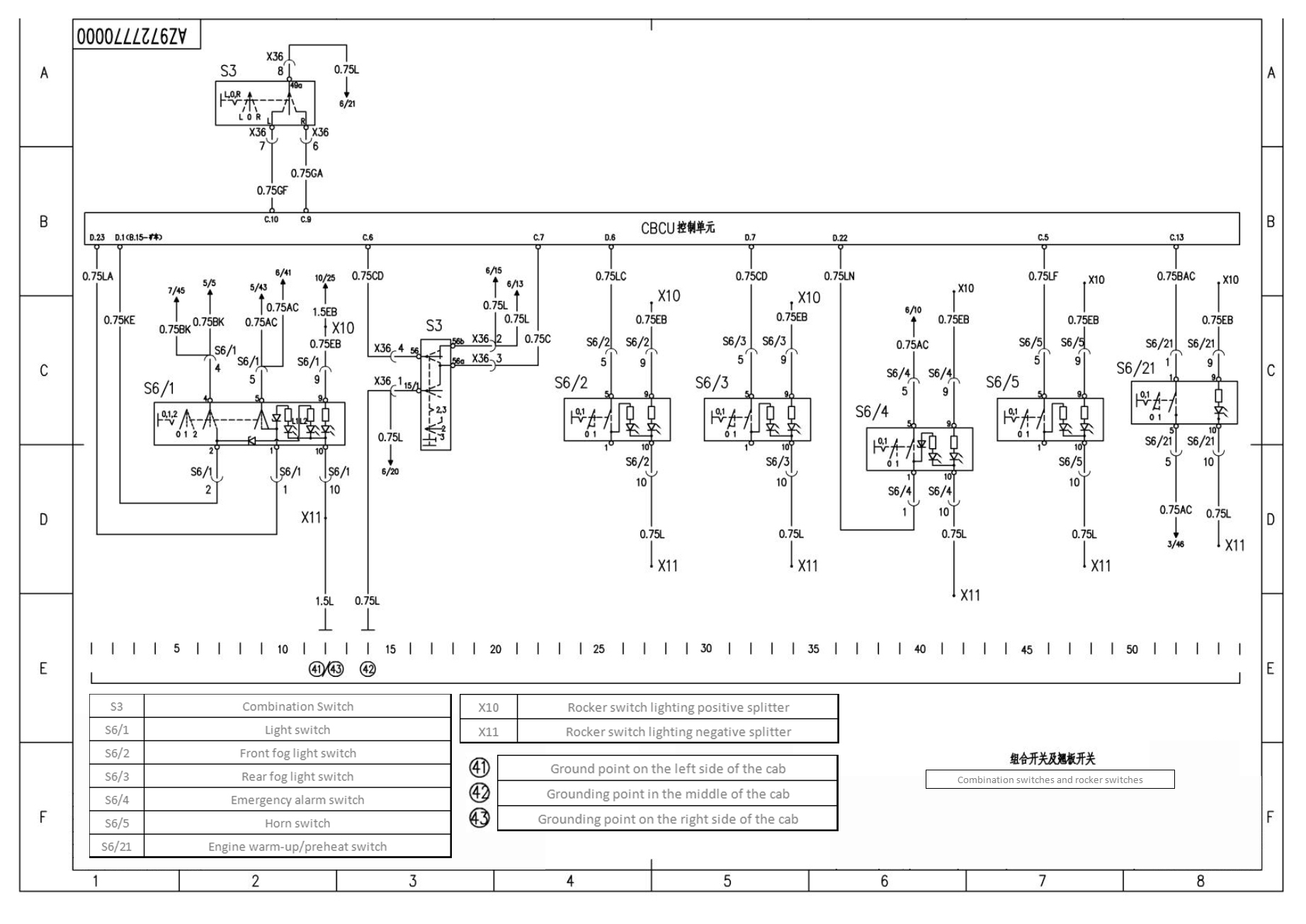 sinotruk electric diagram